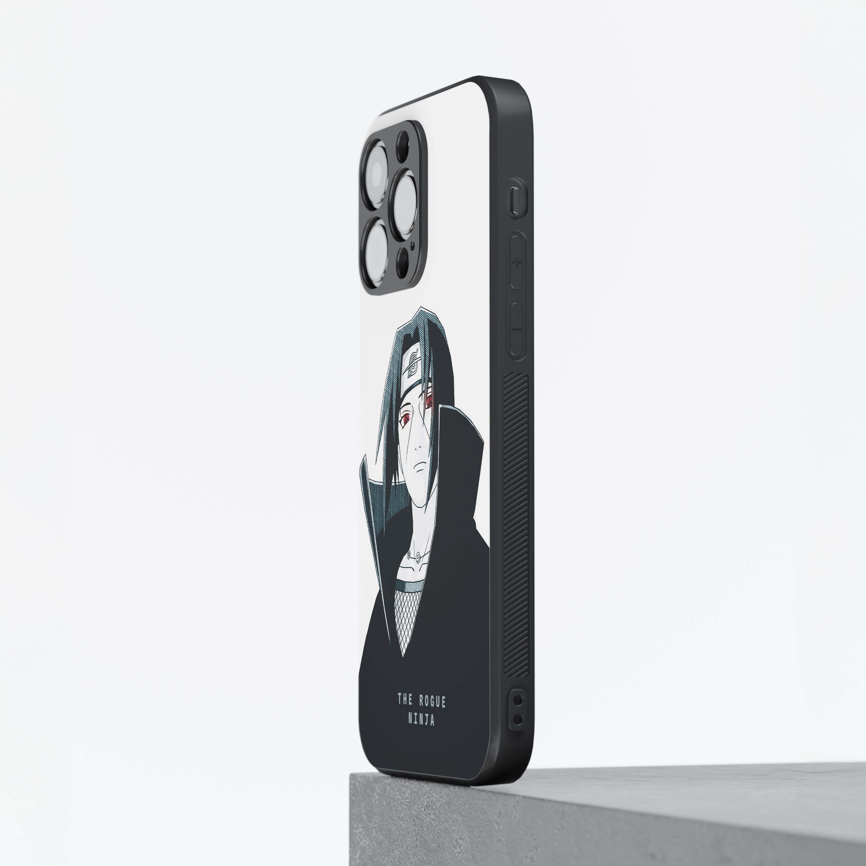 Itachi Uchiha The Rogue Ninja Metal/Glass Hybrid Case