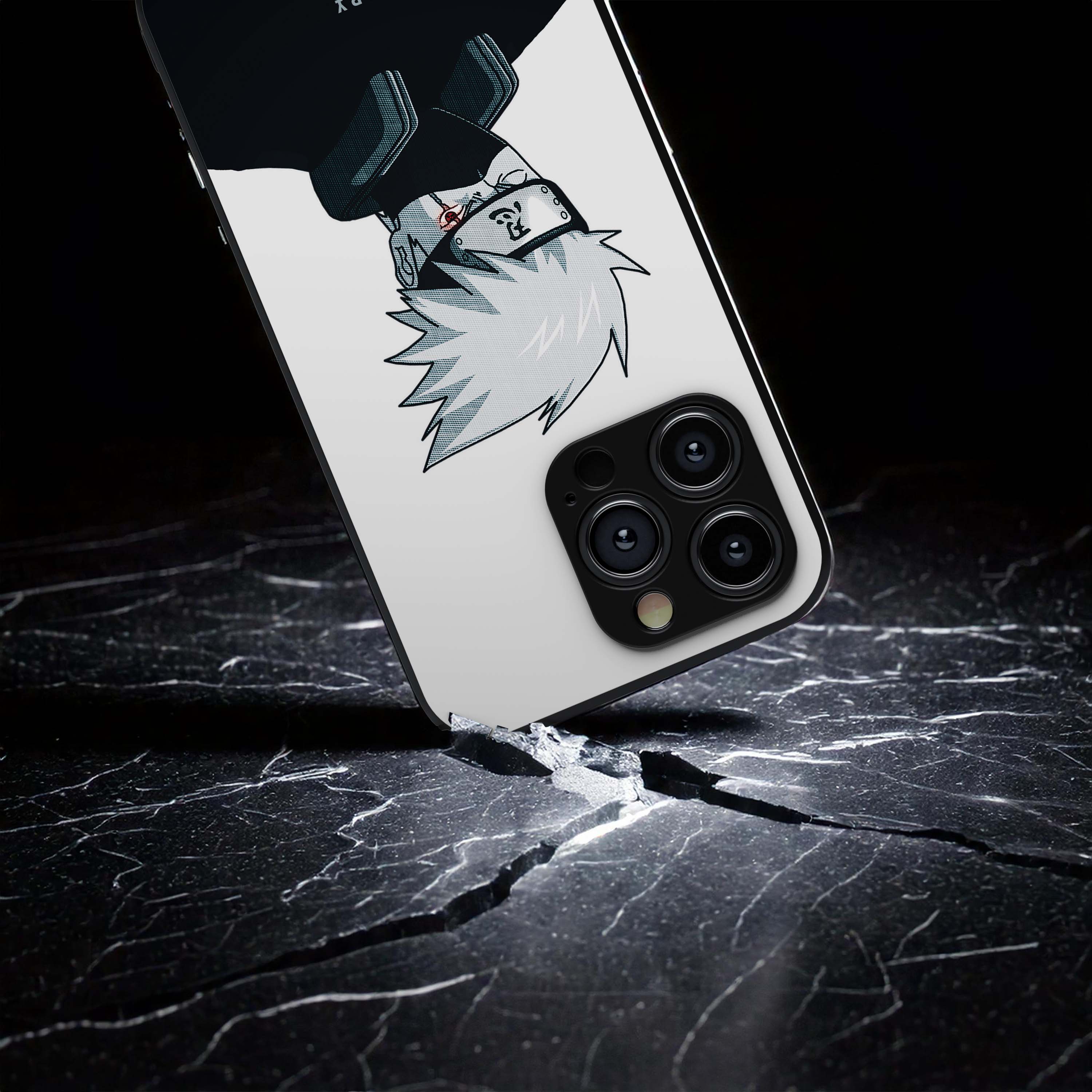 Kakashi The Copy Ninja Metal/Glass Hybrid Case