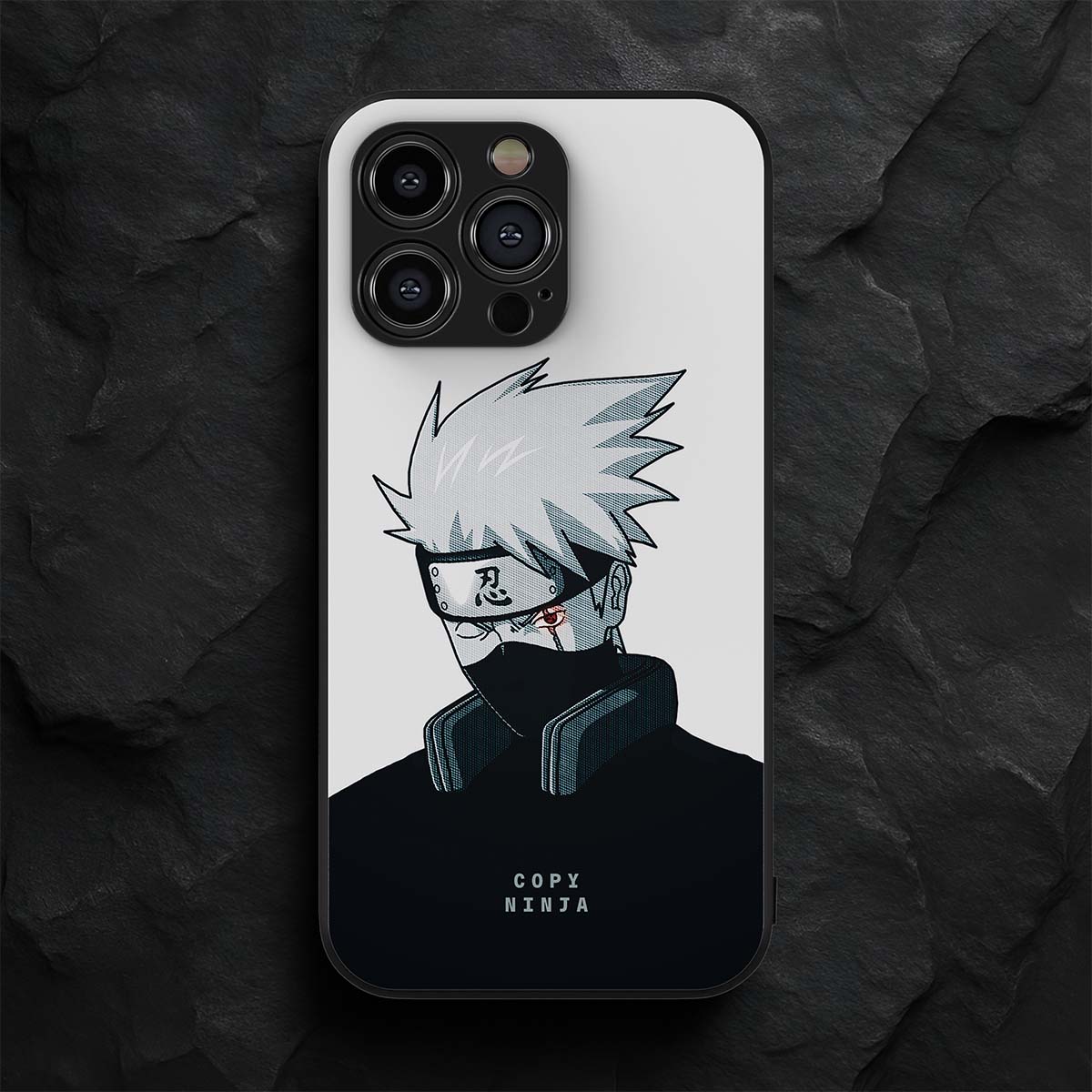 Kakashi The Copy Ninja Metal/Glass Hybrid Case