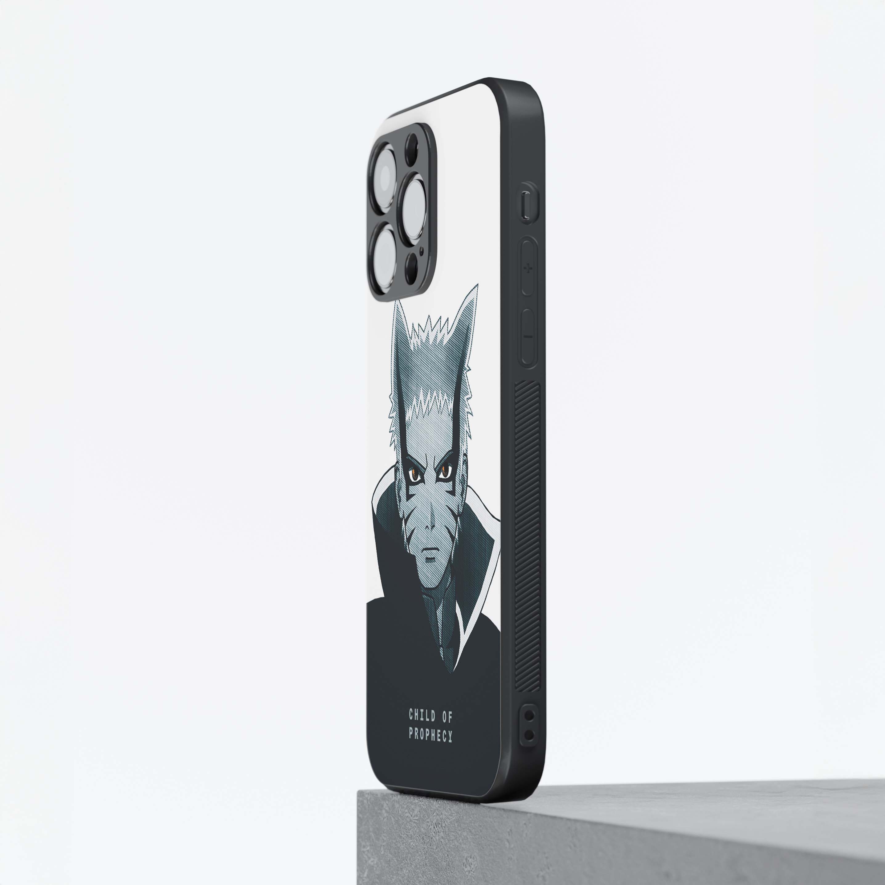 Naruto Child of Prophecy Metal/Glass Hybrid Case