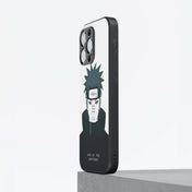 Pain God of Akatsuki Black and White Metal/Glass Hybrid Case