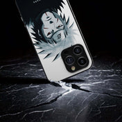 Tobirama Senju Black and White Metal/Glass Hybrid Case