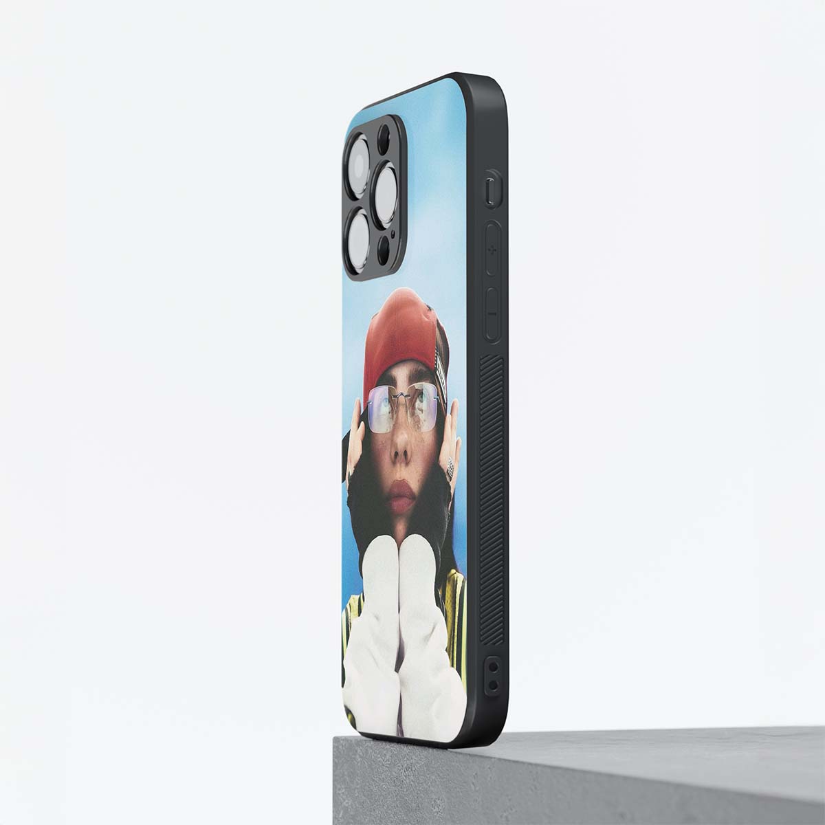 Billie Eilish 04 Metal/Glass Hybrid Case