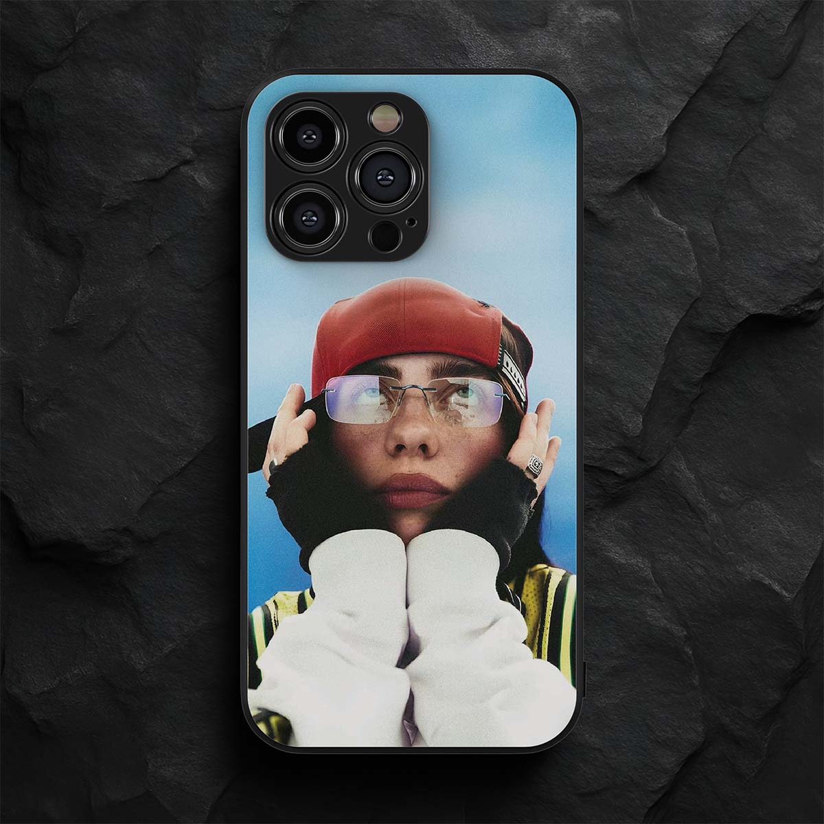 Billie Eilish 04 Metal/Glass Hybrid Case