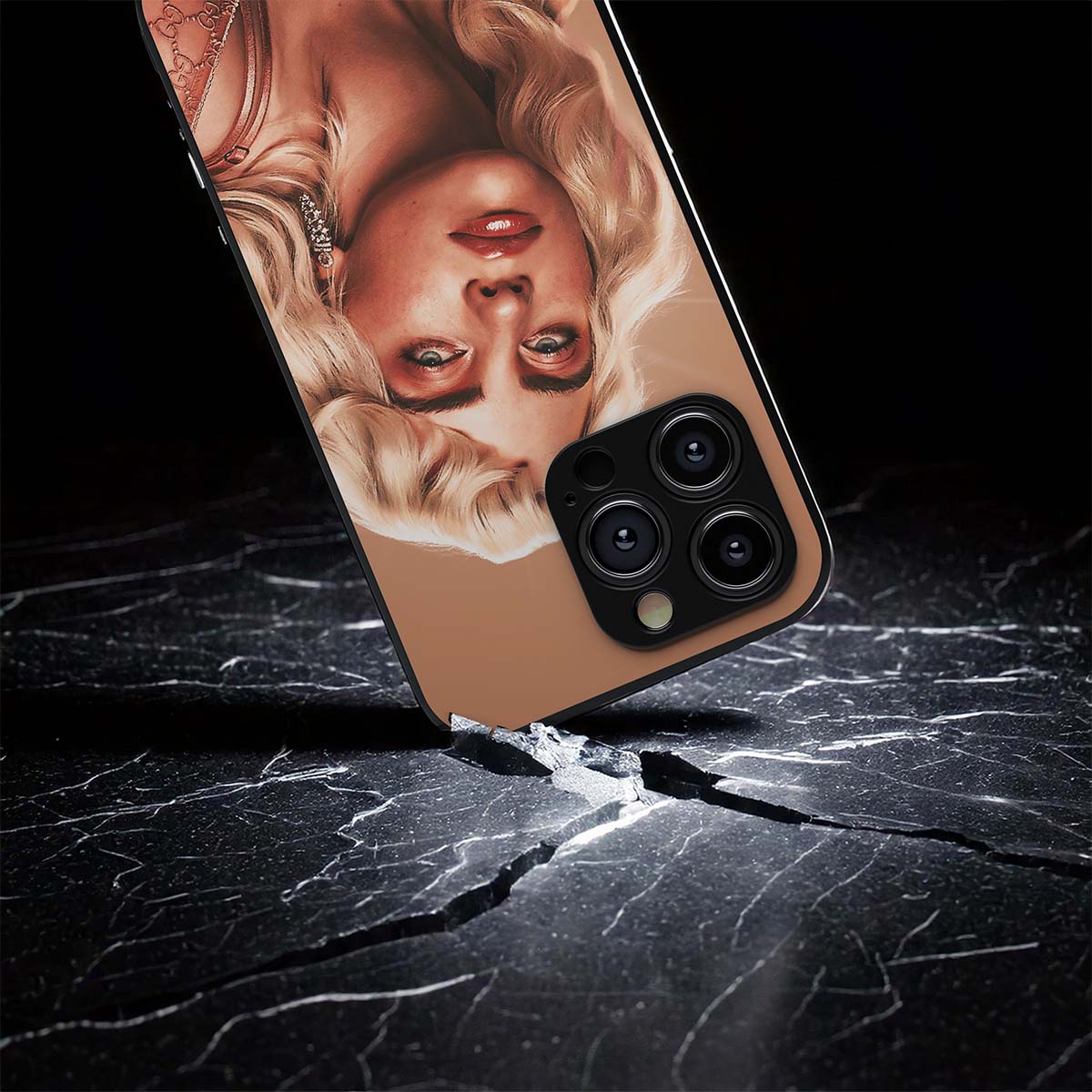 Billie Eilish 06 Metal/Glass Hybrid Case