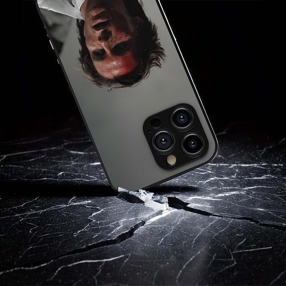 Crimson Metal/Glass Hybrid Case