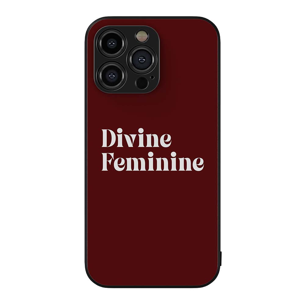 Divine Feminine Metal/Glass Hybrid Case