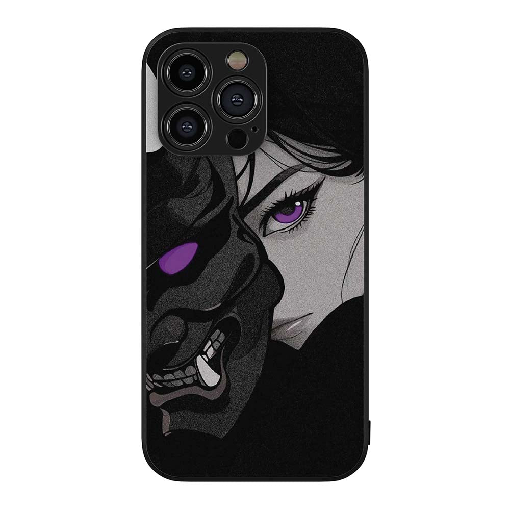 Enigmatic Visage Metal/Glass Hybrid Case