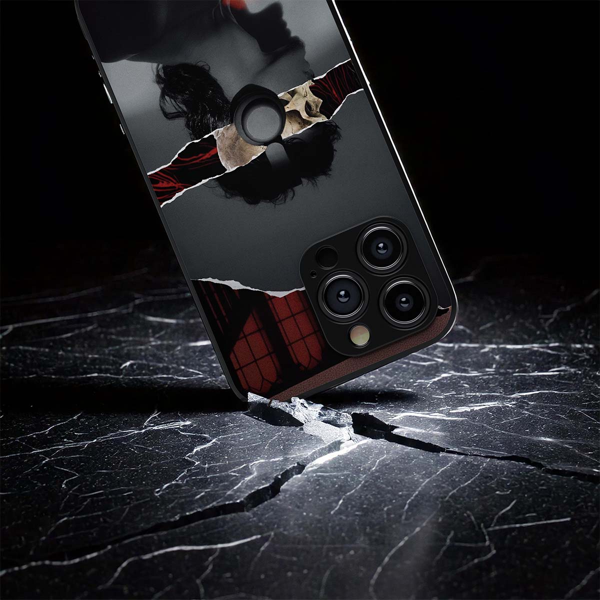 Ethereal Duality Metal/Glass Hybrid Case