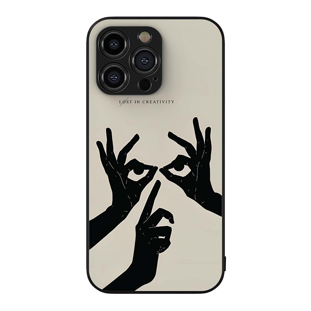 Handcrafted Hues Metal/Glass Hybrid Case