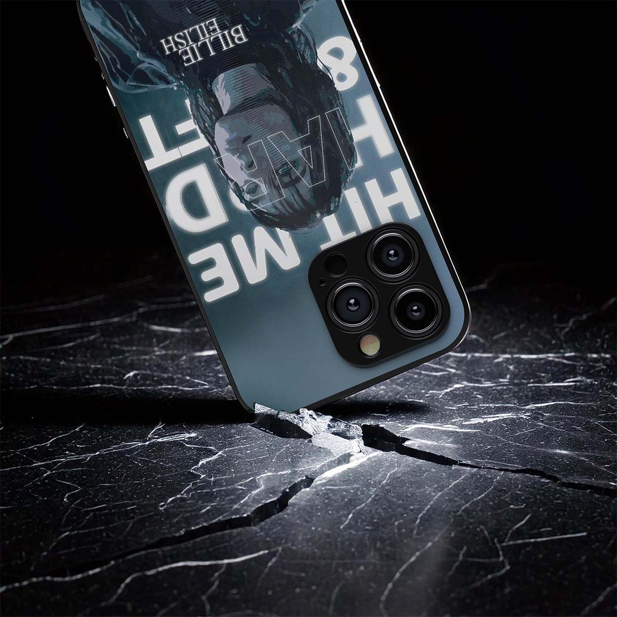 Hit Me Hard And Soft 01 Metal/Glass Hybrid Case