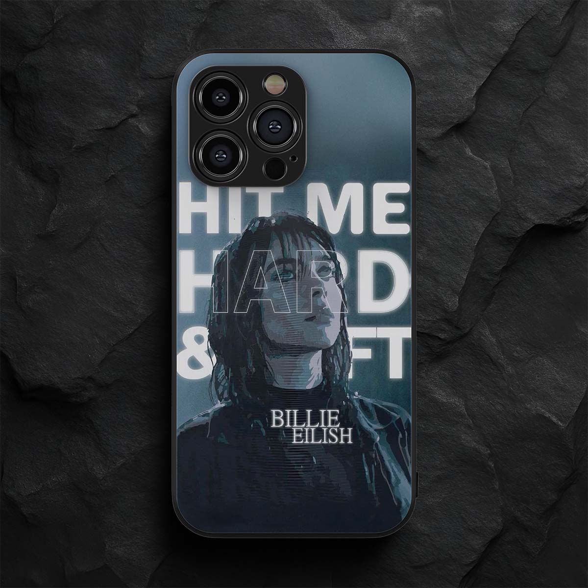 Hit Me Hard And Soft 01 Metal/Glass Hybrid Case