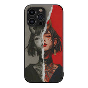 Horned Elegance Metal/Glass Hybrid Case