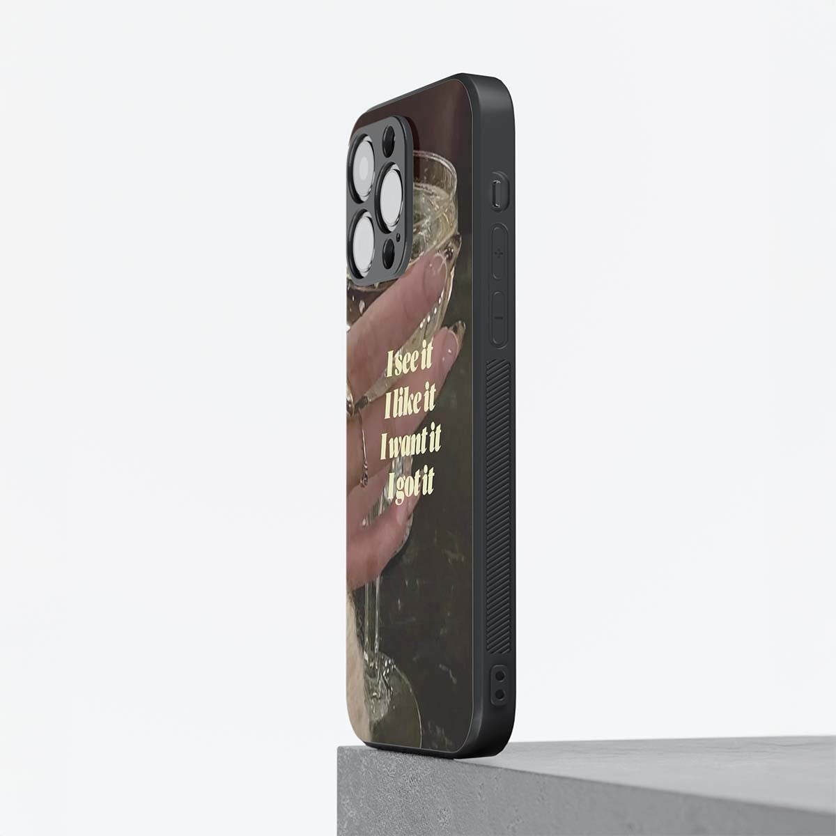 I See It I Got It Metal/Glass Hybrid Case