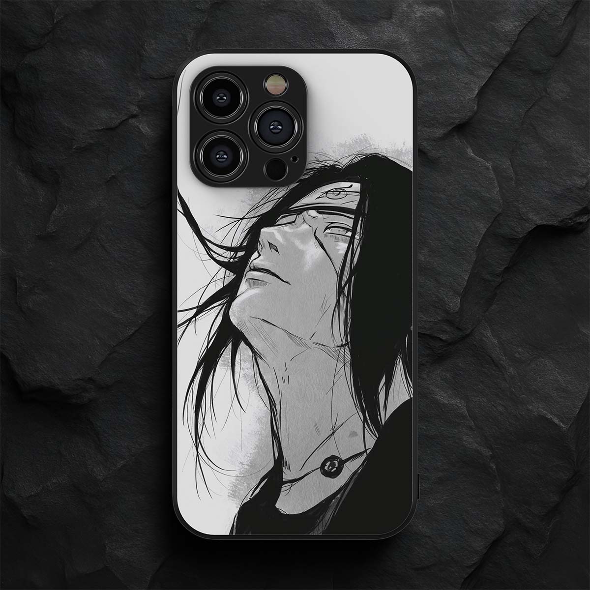 Itachi Uchiha 1 Metal/Glass Hybrid Case