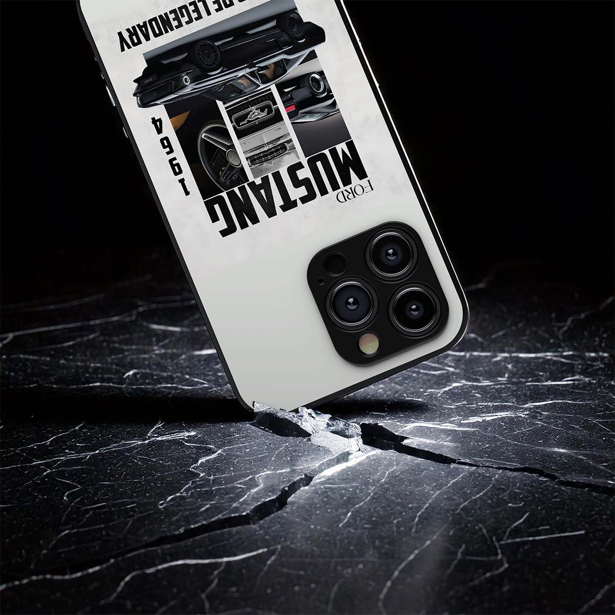 Mustang Metal/Glass Hybrid Case