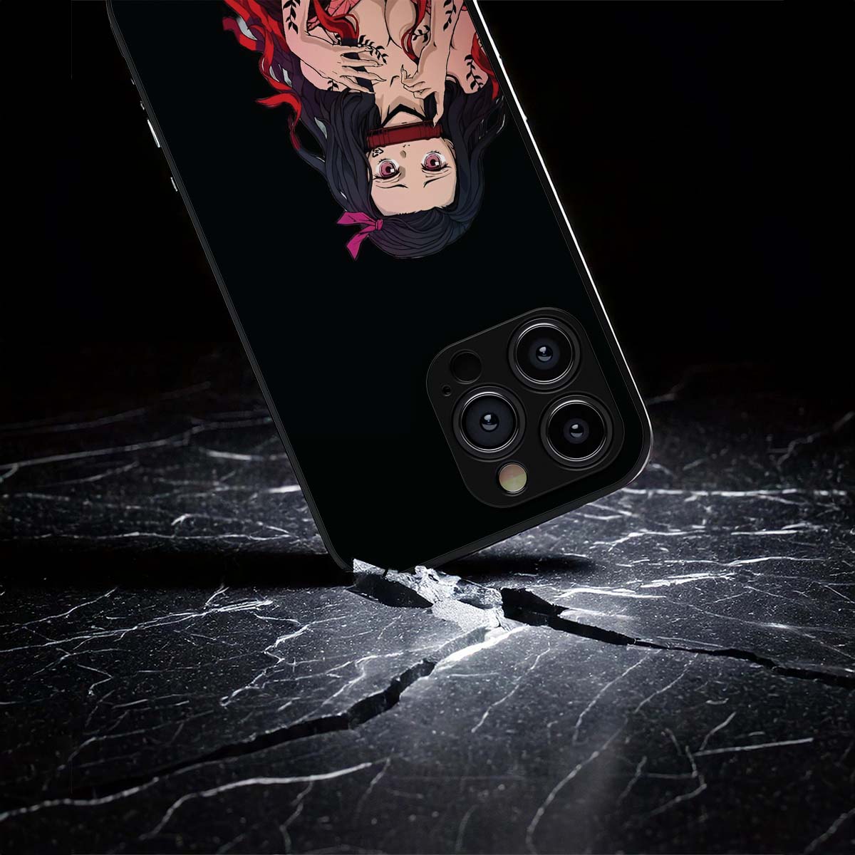 Nezuko 1 Metal/Glass Hybrid Case