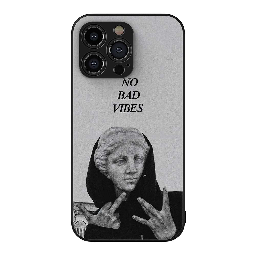 No Bad Vibes 1 Metal/Glass Hybrid Case