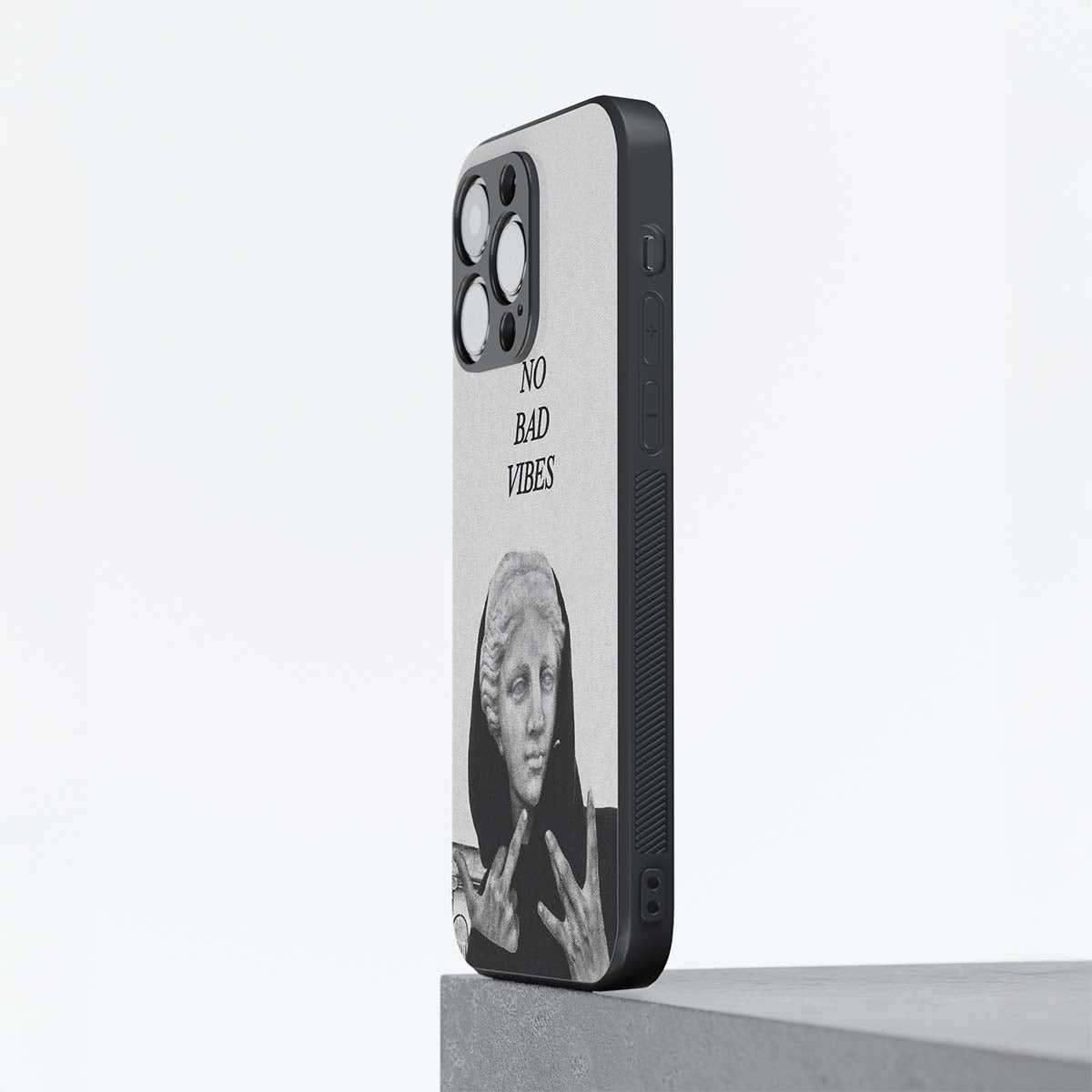No Bad Vibes 1 Metal/Glass Hybrid Case