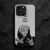 No Bad Vibes 1 Metal/Glass Hybrid Case