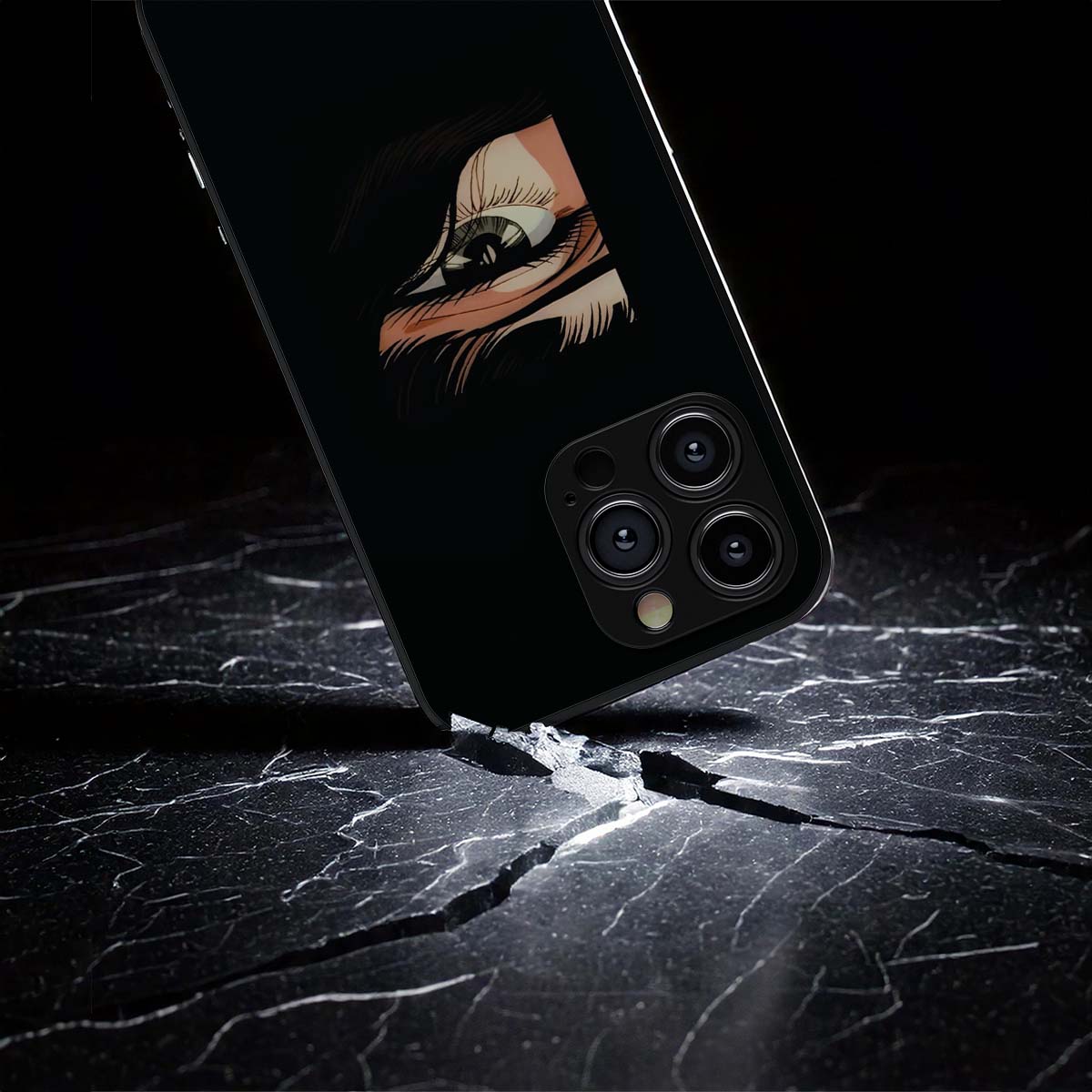 Noir Eye Essence Metal/Glass Hybrid Case