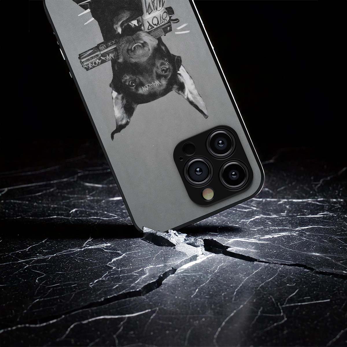 Paws of Defiance Metal/Glass Hybrid Case