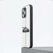 Porsche 1 Metal/Glass Hybrid Case