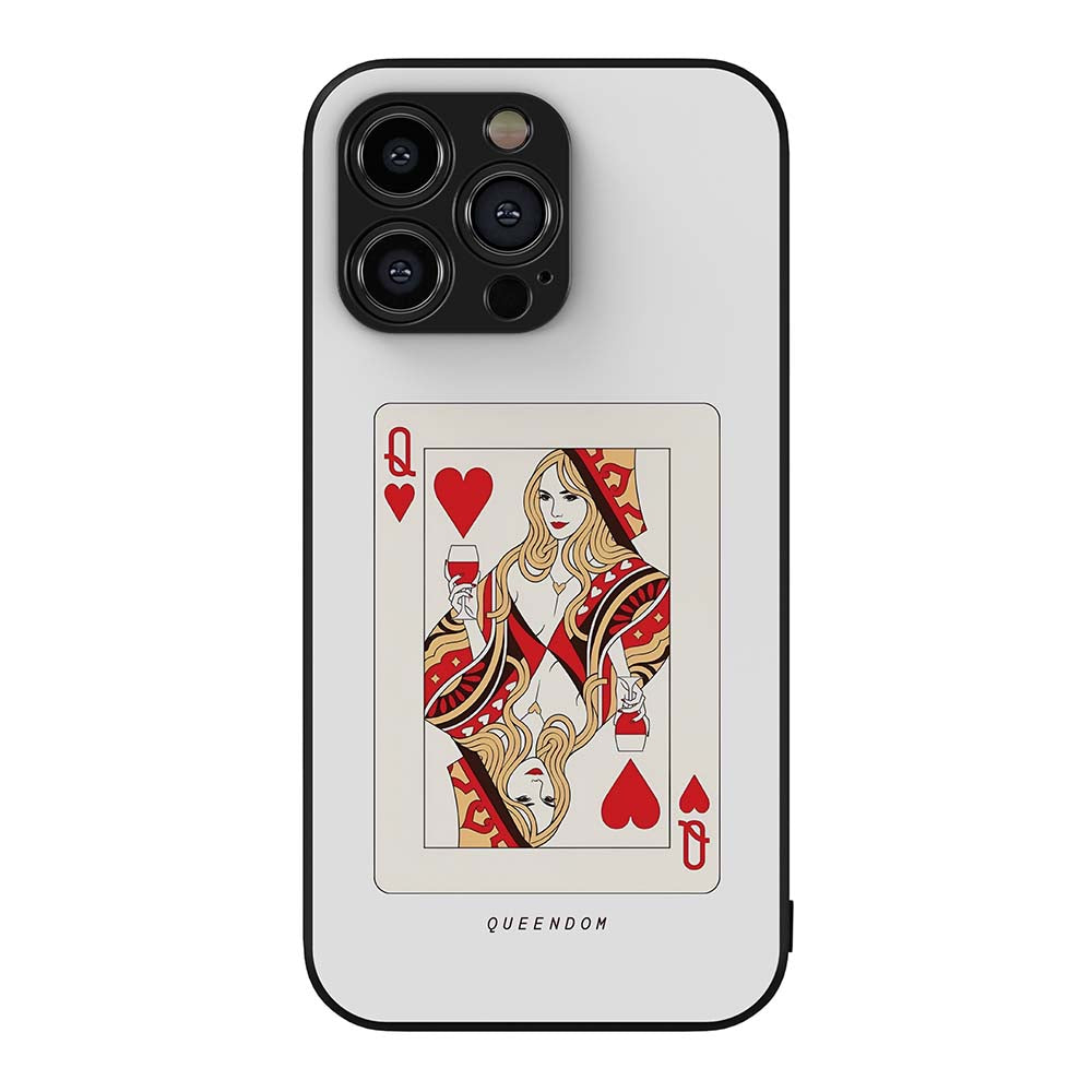 Queendom Metal/Glass Hybrid Case