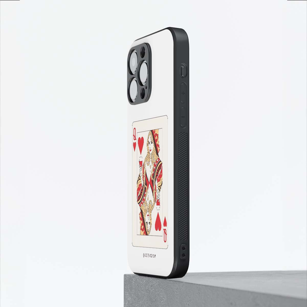 Queendom Metal/Glass Hybrid Case