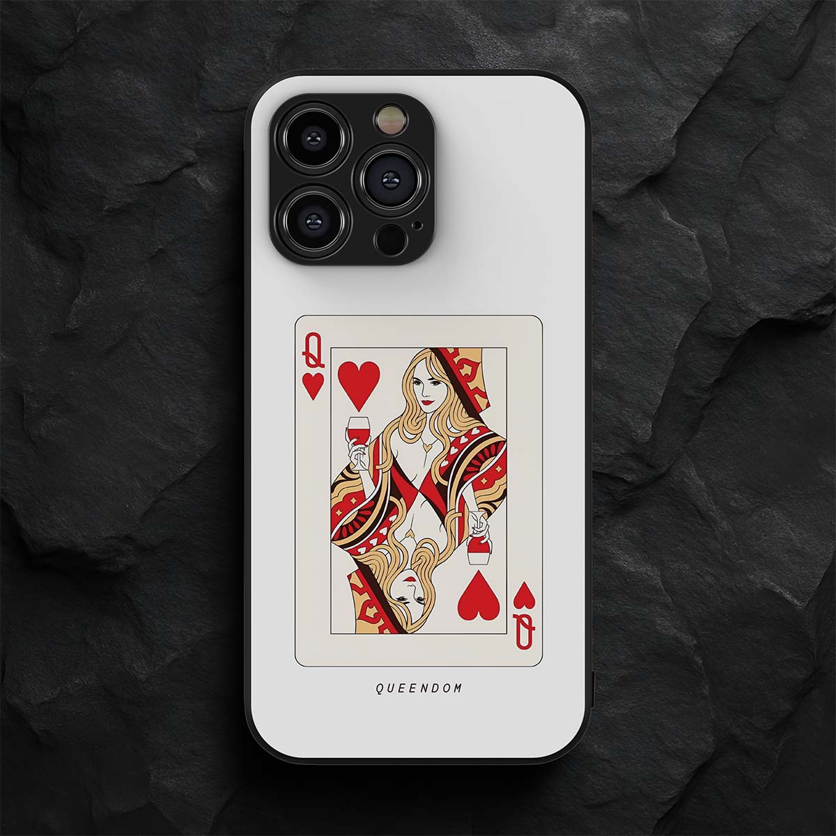Queendom Metal/Glass Hybrid Case