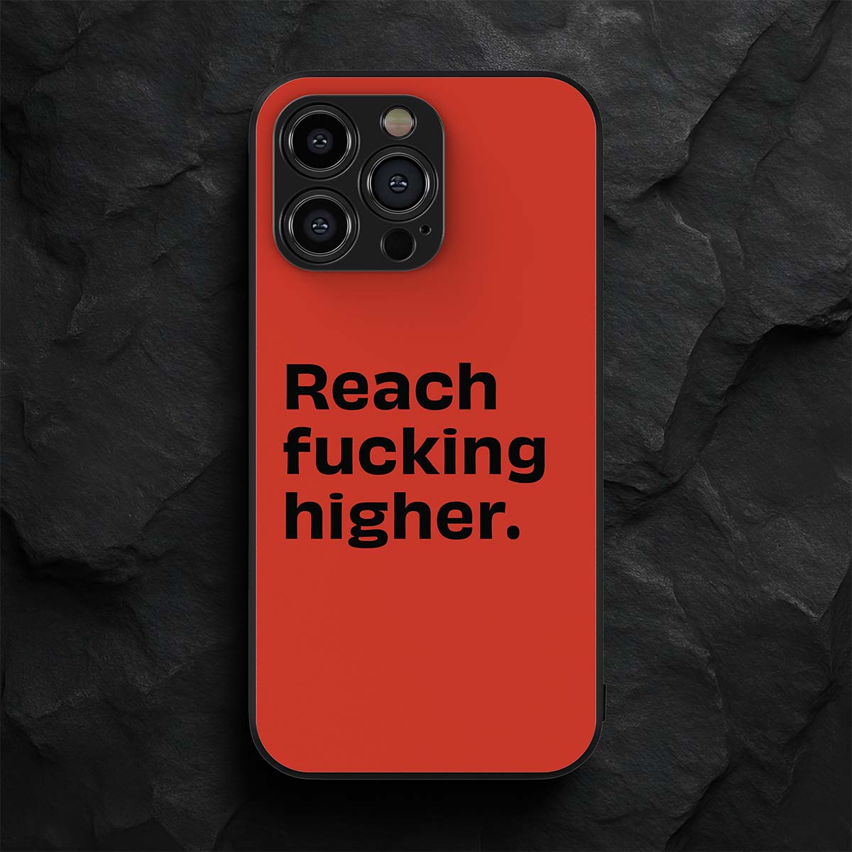 Reach Fucking Higher Metal/Glass Hybrid Case
