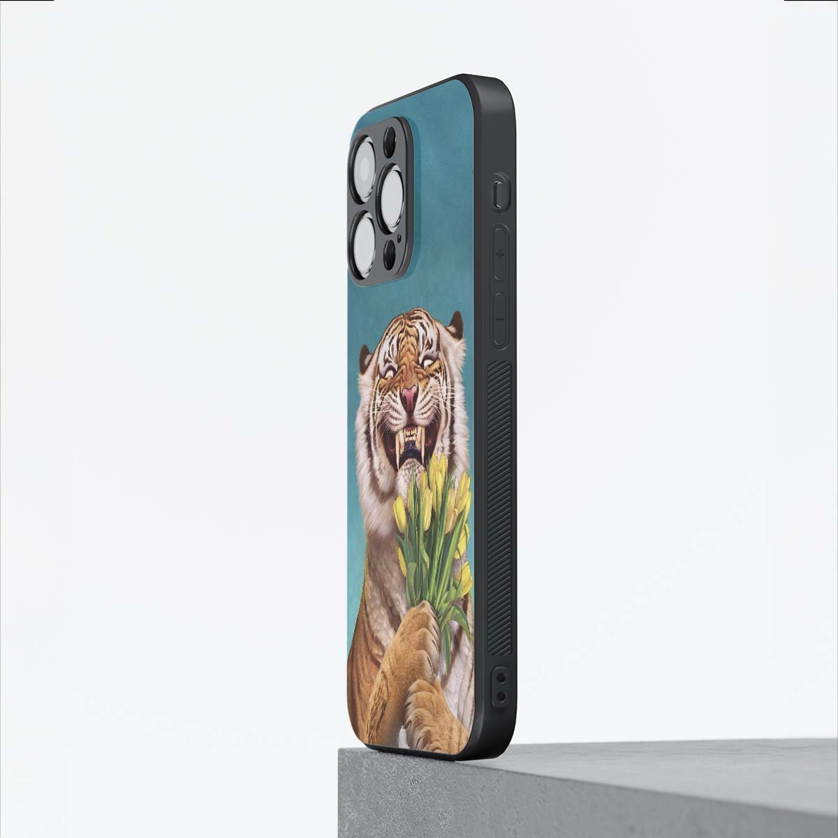 Tigerbloom Metal/Glass Hybrid Case