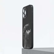 White Elegance Sculpture Metal/Glass Hybrid Case
