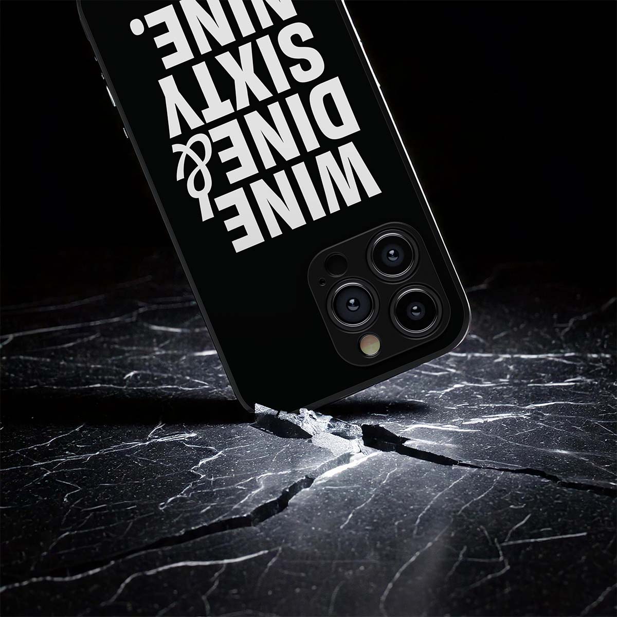 Wine Dine 69 Metal/Glass Hybrid Case