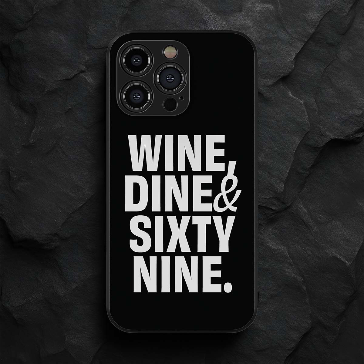 Wine Dine 69 Metal/Glass Hybrid Case
