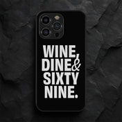 Wine Dine 69 Metal/Glass Hybrid Case