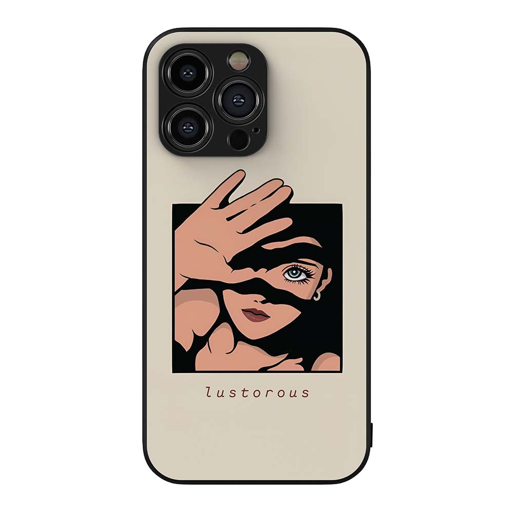 Lustrous Metal/Glass Hybrid Case