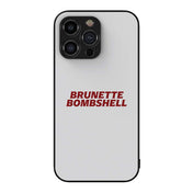 Brunette Bombshell Hybrid Metal Case