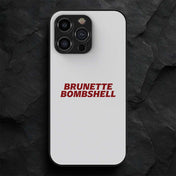 Brunette Bombshell Hybrid Metal Case