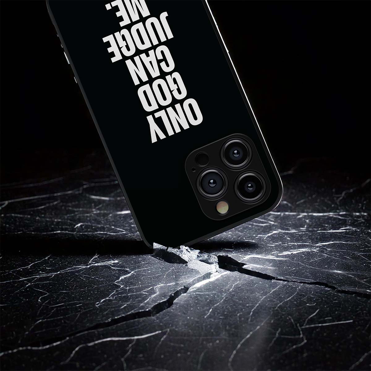 Only God Can Hybrid Metal Case