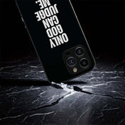 Only God Can Hybrid Metal Case