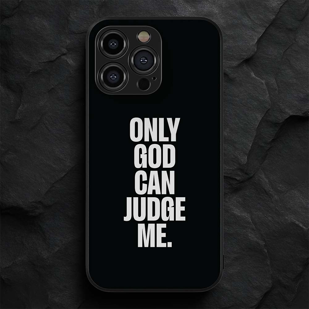 Only God Can Hybrid Metal Case
