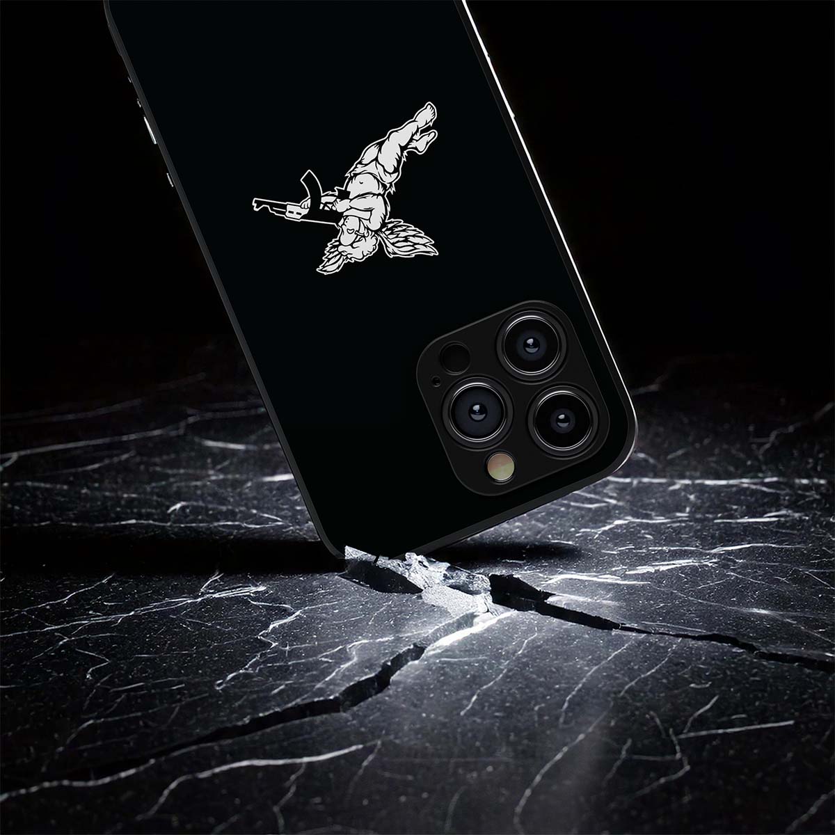 Angel with A Gun Hybrid Metal Case