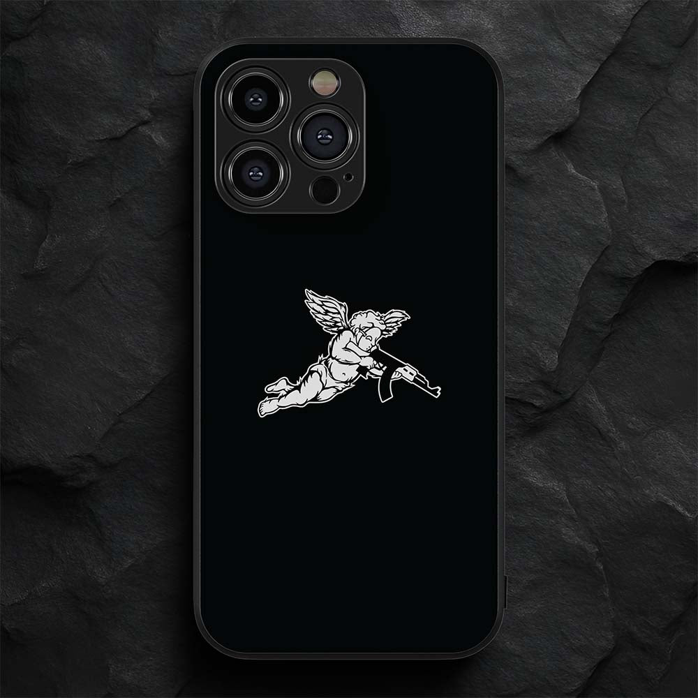 Angel with A Gun Hybrid Metal Case