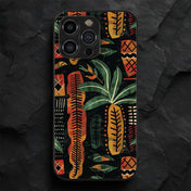 African Pattern 1 Hybrid Metal Case
