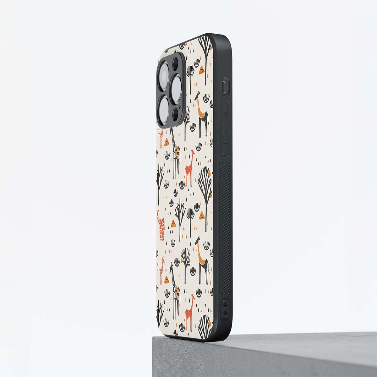 African Pattern 11 Hybrid Metal Case