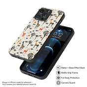 African Pattern 11 Hybrid Metal Case