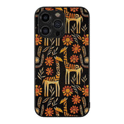 African Pattern 13 Hybrid Metal Case
