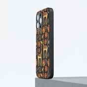 African Pattern 13 Hybrid Metal Case