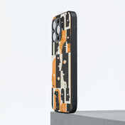 African Pattern 19 Hybrid Metal Case